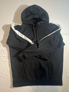 Men’s Simons - Black and Whiste Hoodie